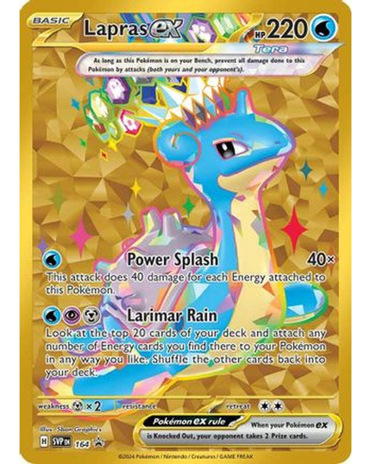 Lapras ex 164  - Holofoil SV Scarlet & Violet Promo Cards - Promo