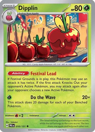 Dipplin 010/131  SV Prismatic Evolutions - Uncommon