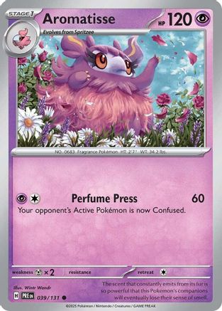 Aromatisse 039/131  SV Prismatic Evolutions - Common