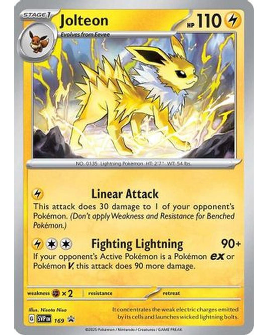 Jolteon 169  - Holofoil SV Scarlet & Violet Promo Cards - Promo
