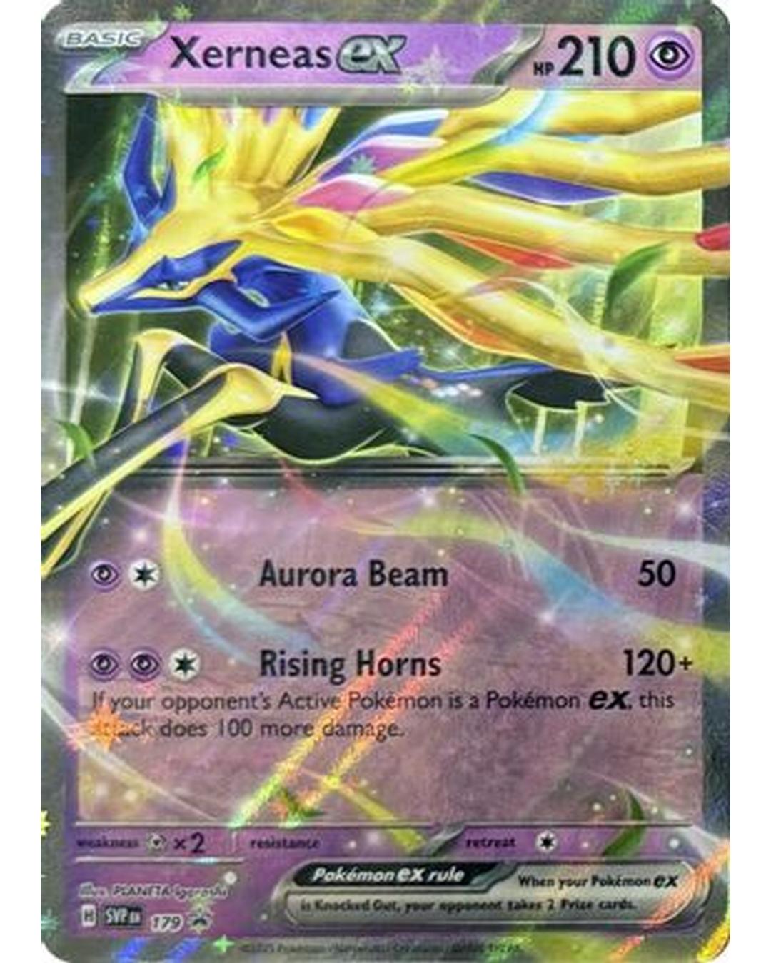 Xerneas ex 179  - Holofoil SV Scarlet & Violet Promo Cards - Promo
