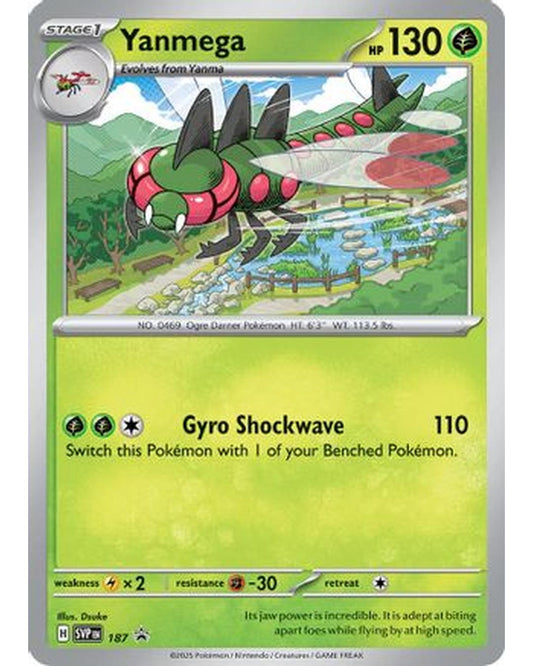 Yanmega 187  - Holofoil SV Scarlet & Violet Promo Cards - Promo