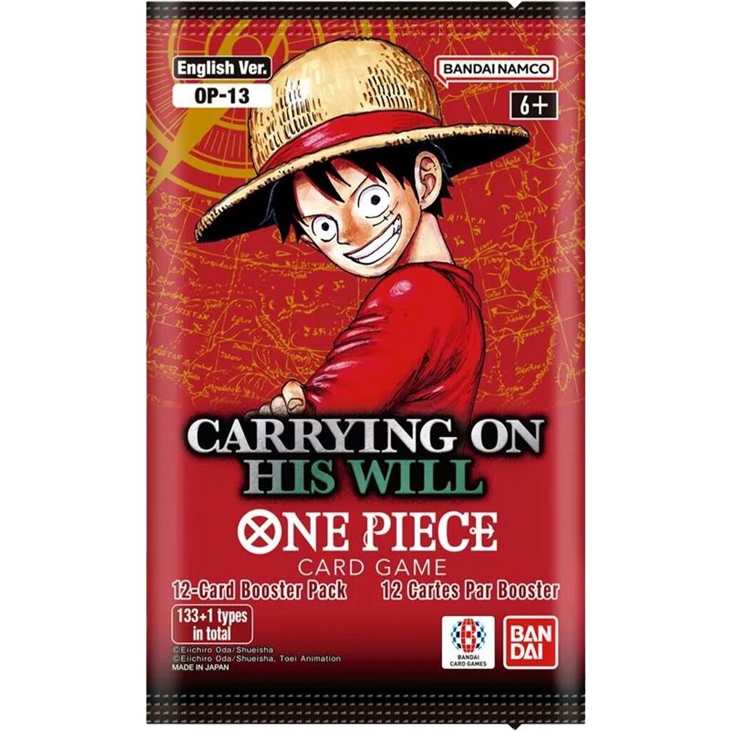 One Piece Card Game: (OP13) Carrying On His Will Booster Pack