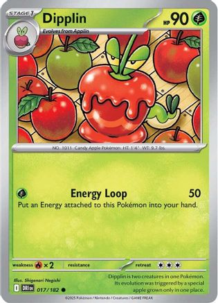 Dipplin 017/182  SV10 Destined Rivals - Common