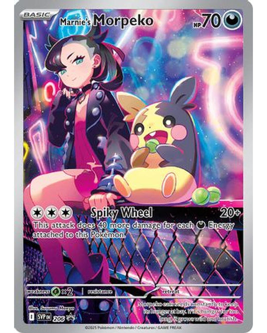 Marnie’s Morpeko 206  - Holofoil SV Scarlet & Violet Promo Cards - Holo Rare
