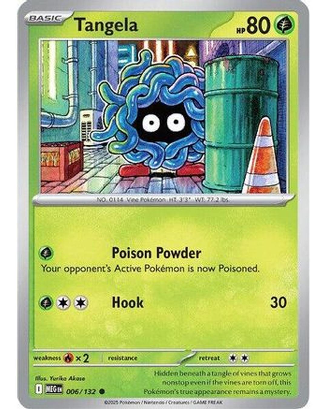Tangela 006/132  ME01 Mega Evolution - Common