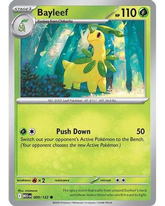 Bayleef 009/132  ME01 Mega Evolution - Common