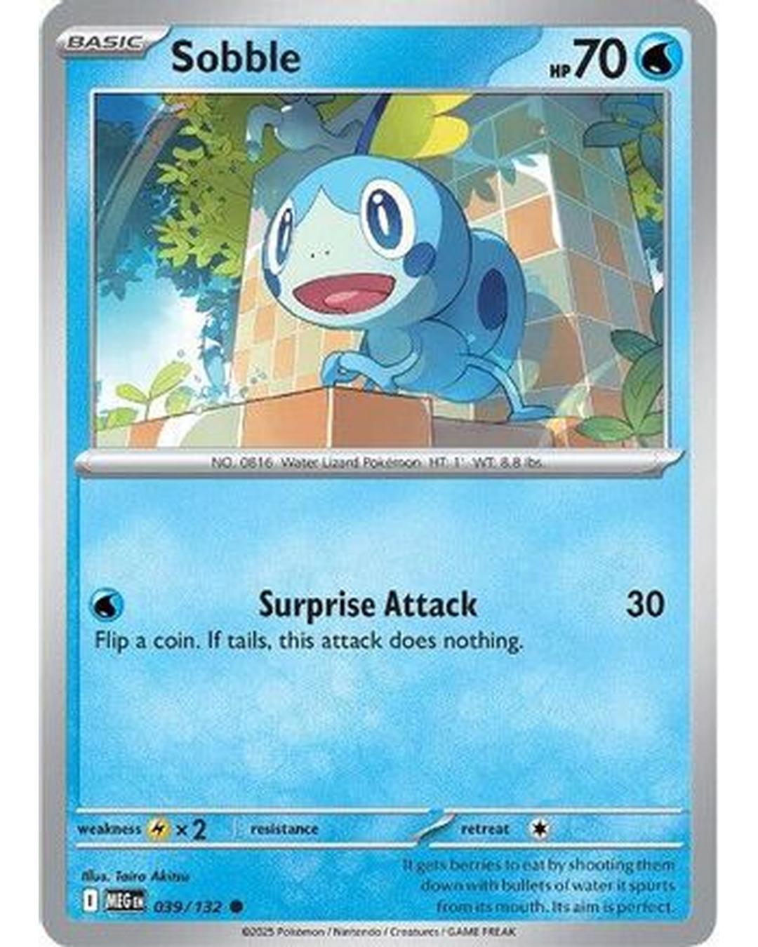 Sobble 039/132  ME01 Mega Evolution - Common