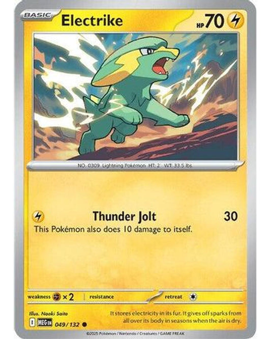 Electrike 049/132  ME01 Mega Evolution - Common