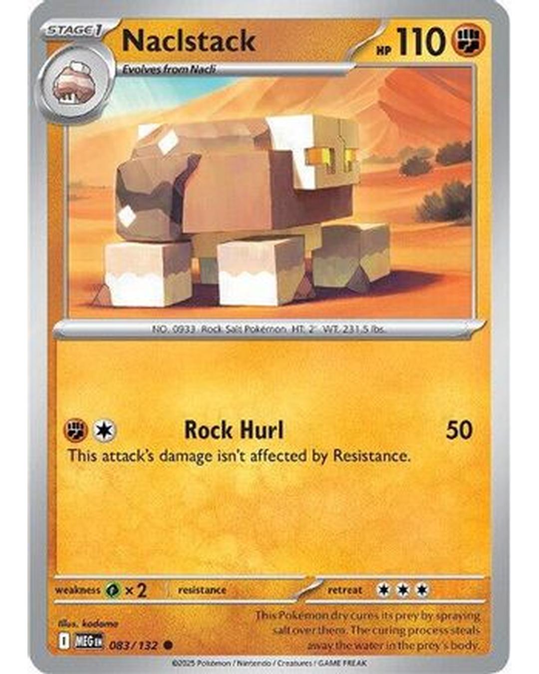 Naclstack 083/132  ME01 Mega Evolution - Common