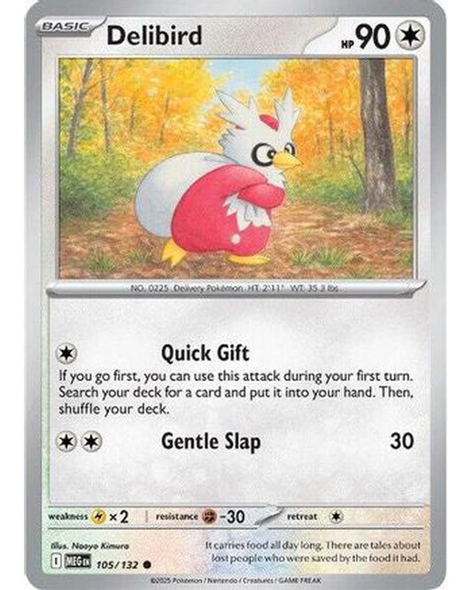 Delibird 105/132  ME01 Mega Evolution - Common