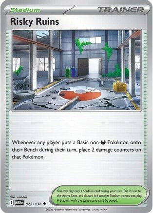 Risky Ruins 127  ME01 Mega Evolution - Uncommon