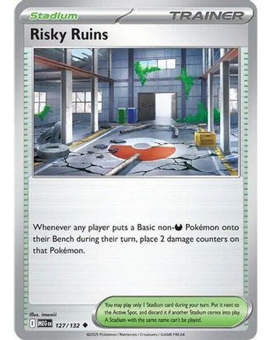 Risky Ruins 127/132  ME01 Mega Evolution - Uncommon