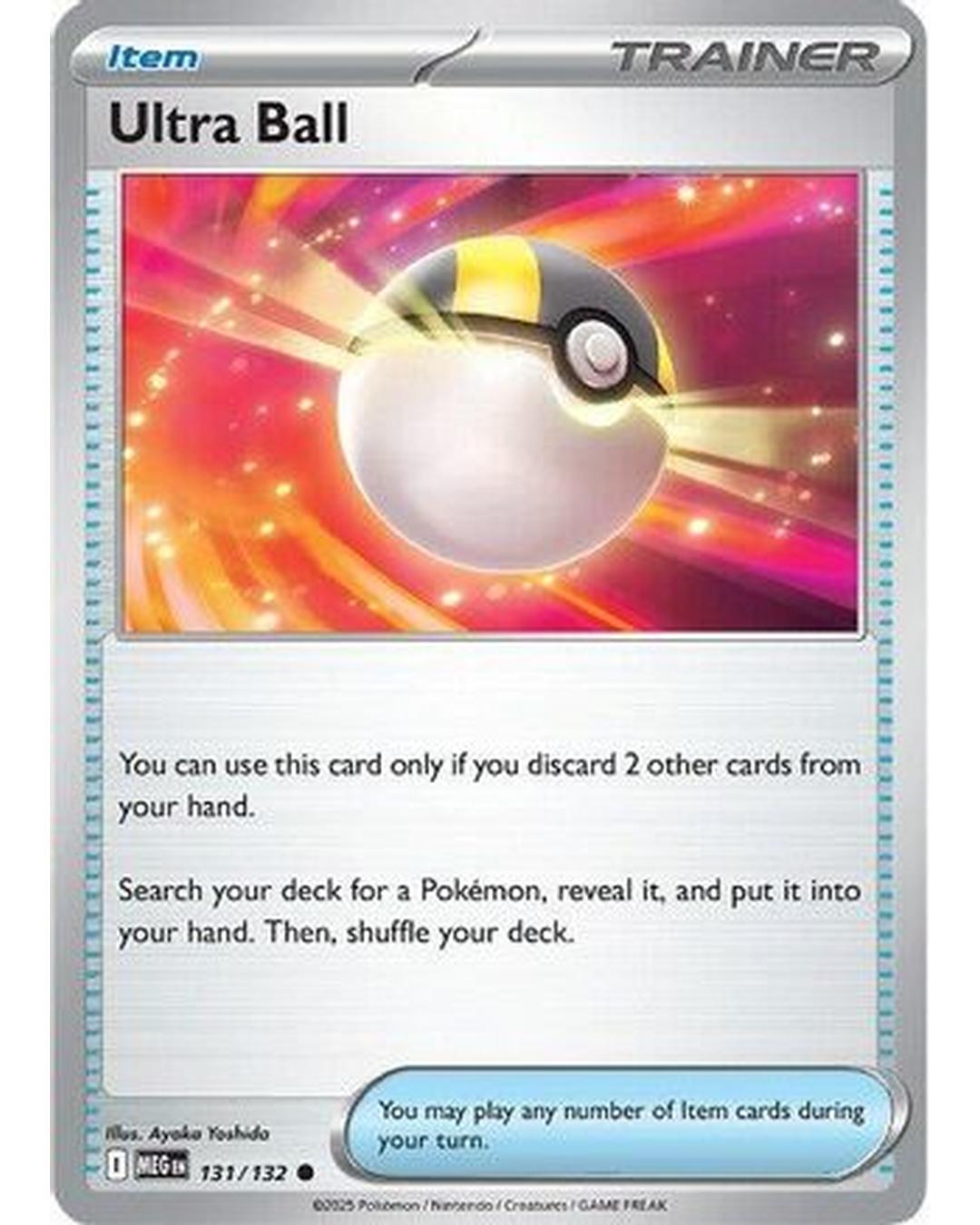 Ultra Ball 131/132  ME01 Mega Evolution - Common