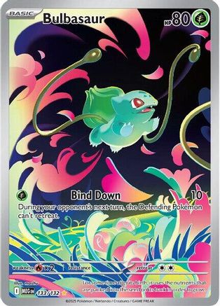Bulbasaur 133/132  - Holofoil ME01 Mega Evolution - Illustration Rare