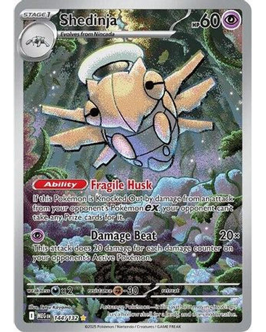 Shedinja 144/132  - Holofoil ME01 Mega Evolution - Illustration Rare