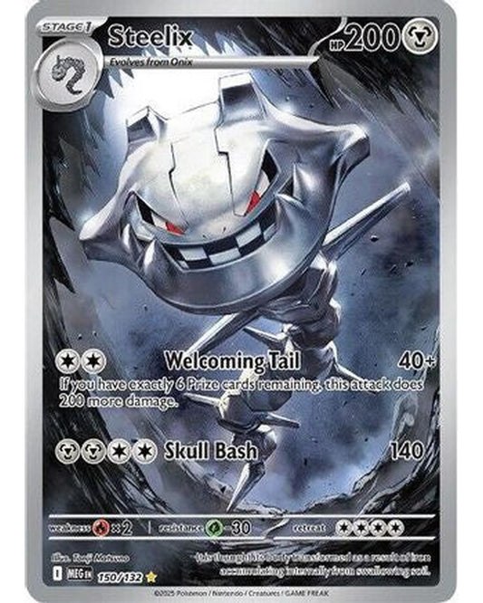Steelix 150/132  - Holofoil ME01 Mega Evolution - Illustration Rare