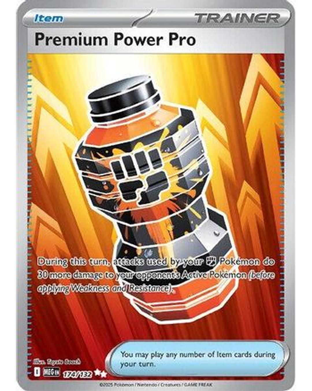 Premium Power Pro 174/132  - Holofoil ME01 Mega Evolution - Ultra Rare