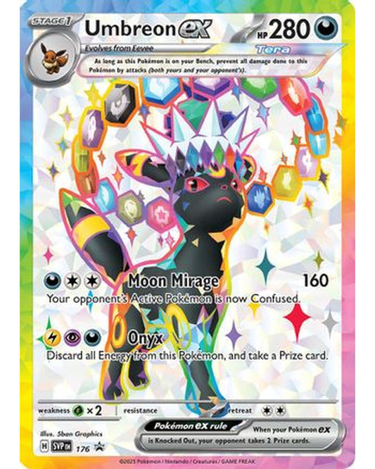 Umbreon ex - 176 SVP  - Holofoil SV Scarlet & Violet Promo Cards - Promo