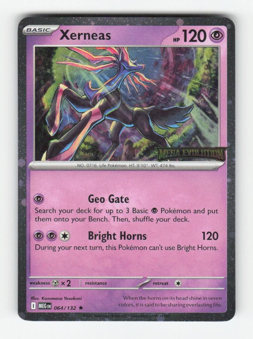 Xerneas (Mega Evolution Stamped)
