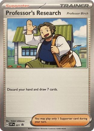 Professor's Research 221  SV Scarlet & Violet Promo Cards - Promo