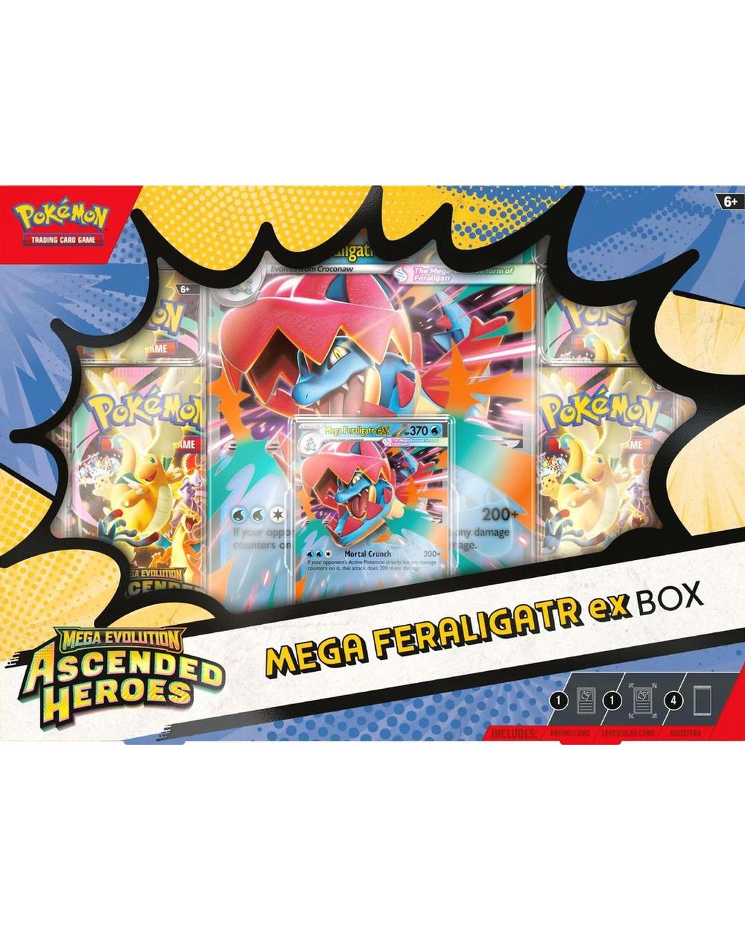 Pokemon TCG - Ascended Heroes Mega Feraligatr ex Box