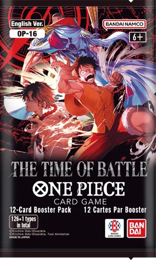 One Piece Card Game: (OP16) The Time of Battle Booster Pack