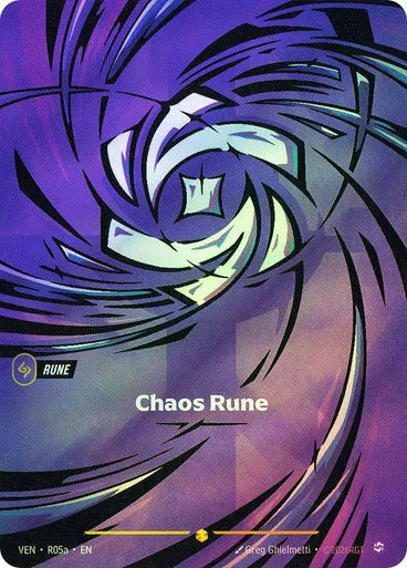 Chaos Rune (R05a) | Near Mint / English / Foil