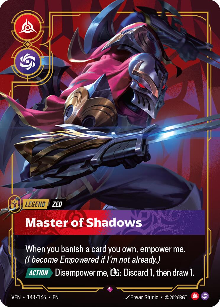Zed, Master of Shadows