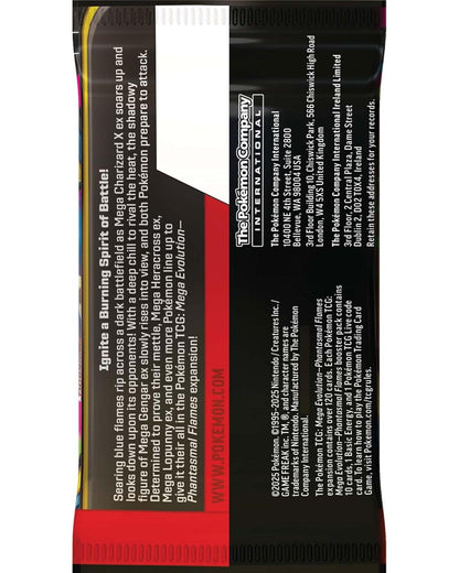 Pokemon TCG - Mega Evolution Phantasmal Flames Booster Box