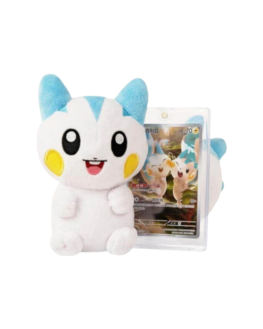 Pokémon: Nuzzle Cheeks Plush Toy Card Display Blind Box (Simplified Chinese)