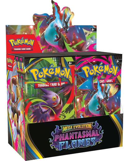 Pokemon TCG - Mega Evolution Phantasmal Flames Booster Box