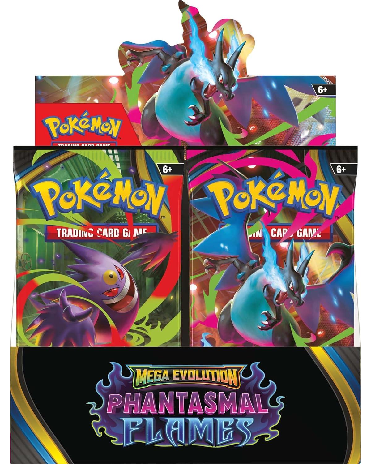 Pokemon TCG - Mega Evolution Phantasmal Flames Booster Box
