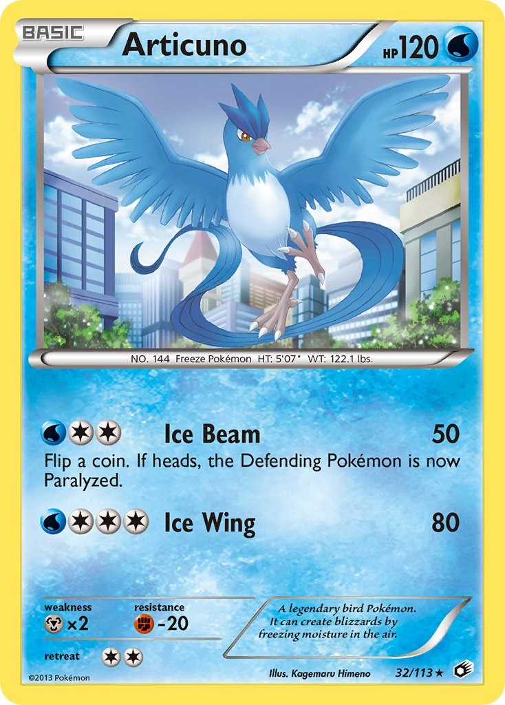 Articuno 32/113 - (Legendary Treasures) (Holo Rare) Holofoil