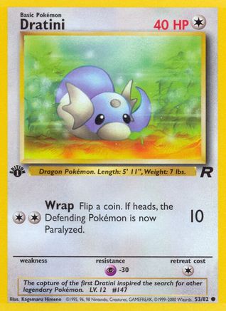 Dratini 053/82  - Unlimited Team Rocket - Common