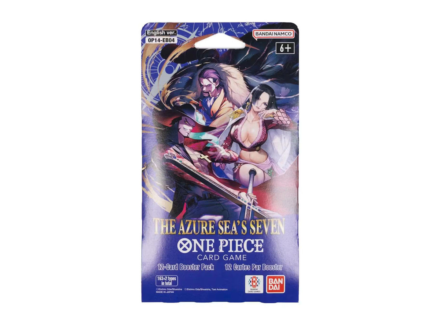 One Piece Card Game: (OP14) The Azure Sea's Seven Sleeved Booster Pack