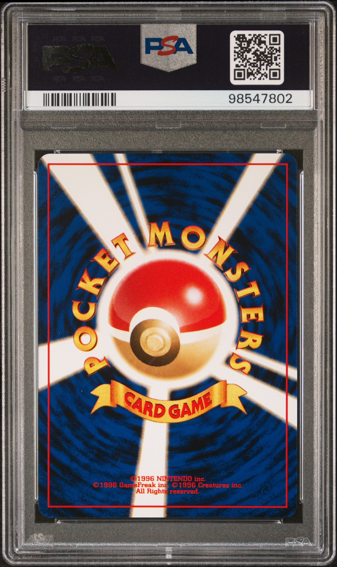 PSA 9 - 1999 Pokemon Japanese Gym 2 Challenge from the Darkness #4 Blaine's Charmander