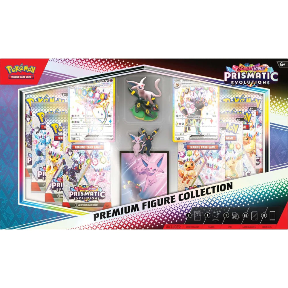 Pokemon TCG: Scarlet & Violet - Prismatic Evolutions Figure Collection