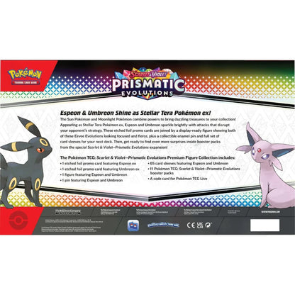 Pokemon TCG: Scarlet & Violet - Prismatic Evolutions Figure Collection