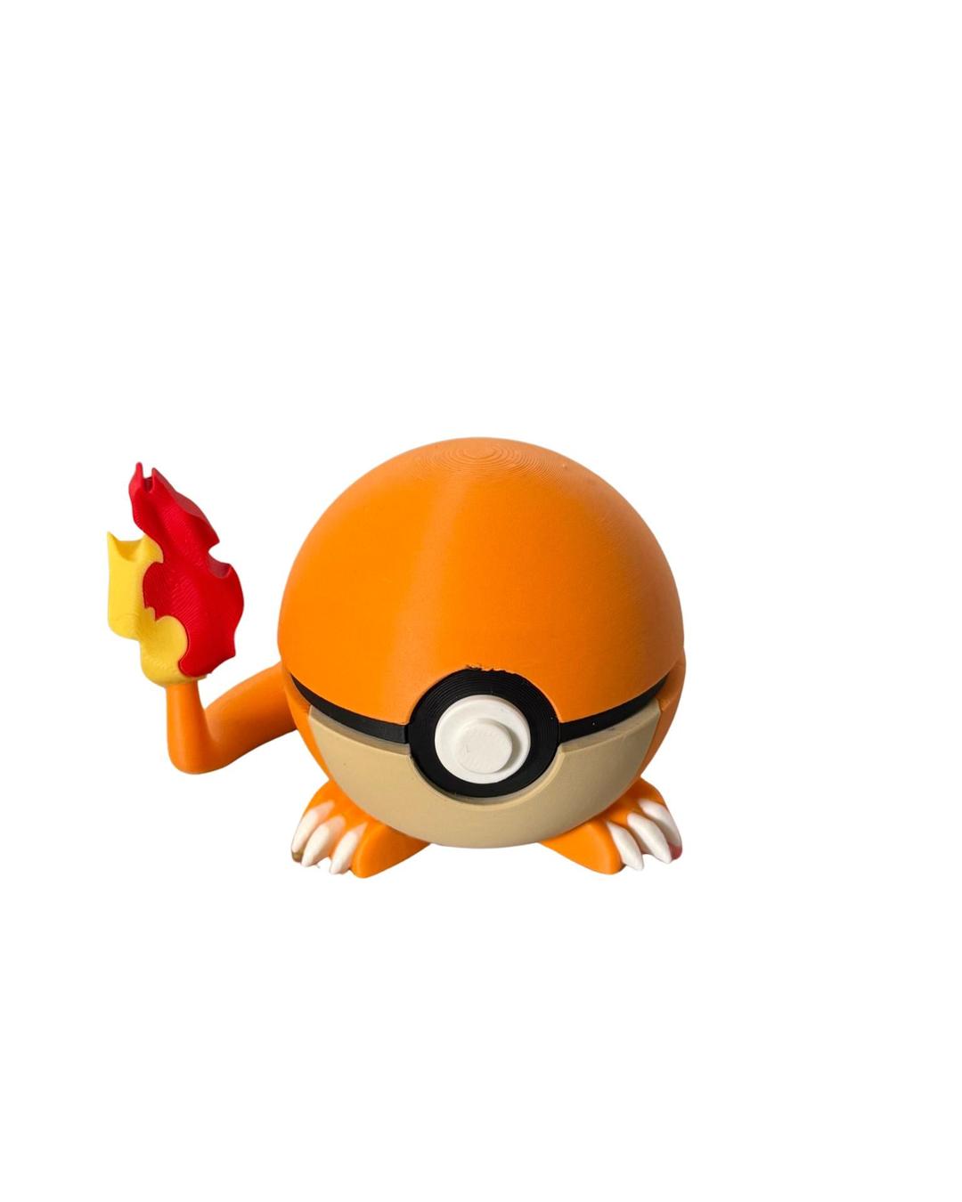 Charmander 3D Pokeball - Groovy Collectables