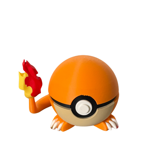 Charmander 3D Pokeball - Groovy Collectables