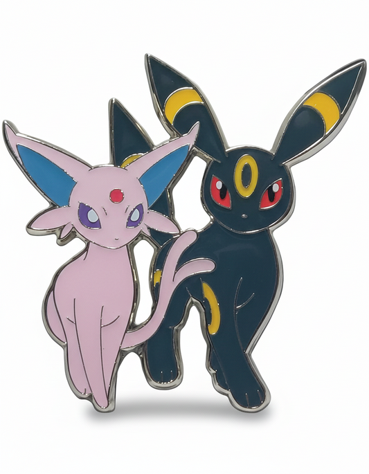 Espeon & Umbreon Official Pin - Pokémon Scarlet & Violet Prismatic Evolutions