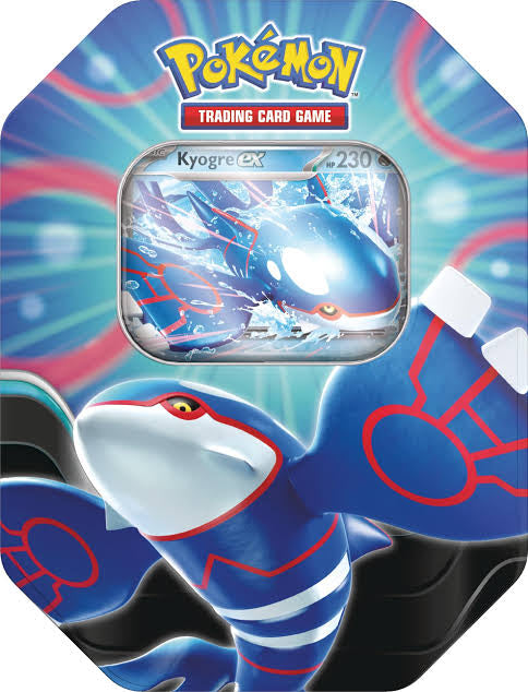 Pokemon TCG Azure Legends Tin Kyogre ex