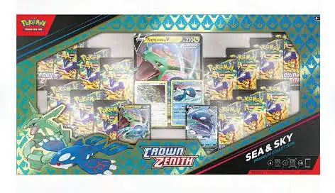 crown zenith sea and sky collection box Pokemon TCG 