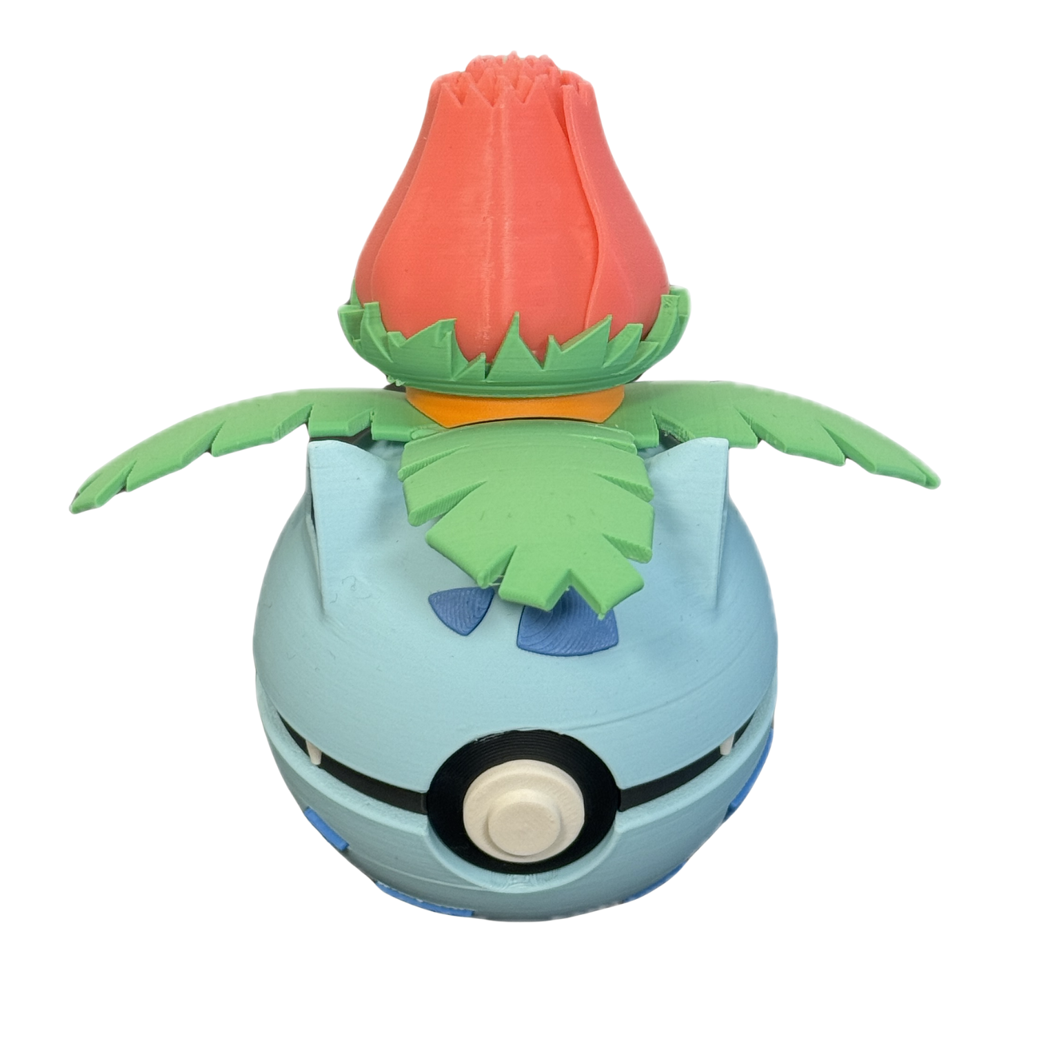 Ivysaur 3D Printed Pokeball - Groovy Collectables