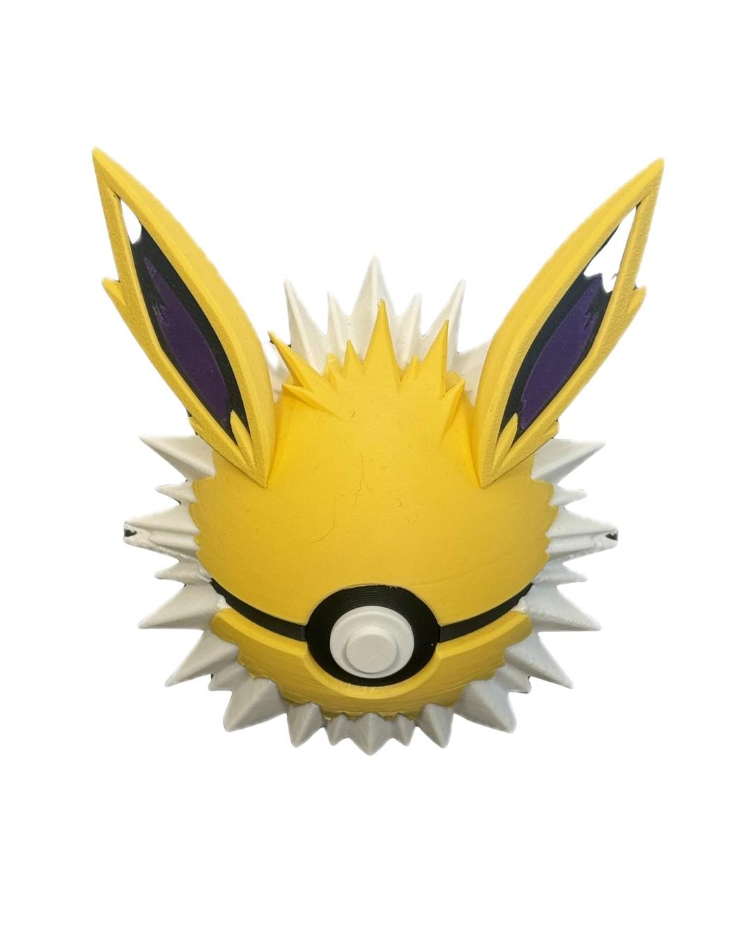 Jolteon 3D Printed Pokeball - Groovy Collectables