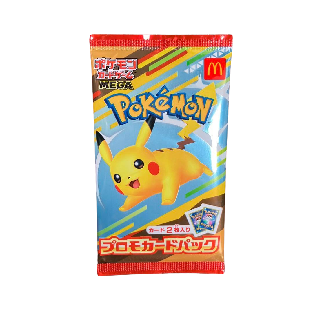 Pokemon TCG McDonald’s 2025 Promo Booster Pack - Japanese Promo