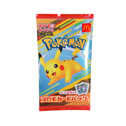 Pokemon TCG McDonald’s 2025 Promo Booster Pack - Japanese Promo