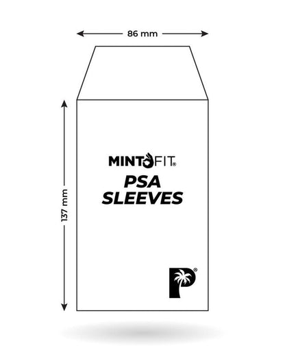 MintFit PSA Graded Card Sleeves - Regular 100pc