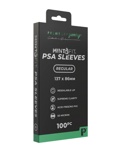 MintFit PSA Graded Card Sleeves - Regular 100pc